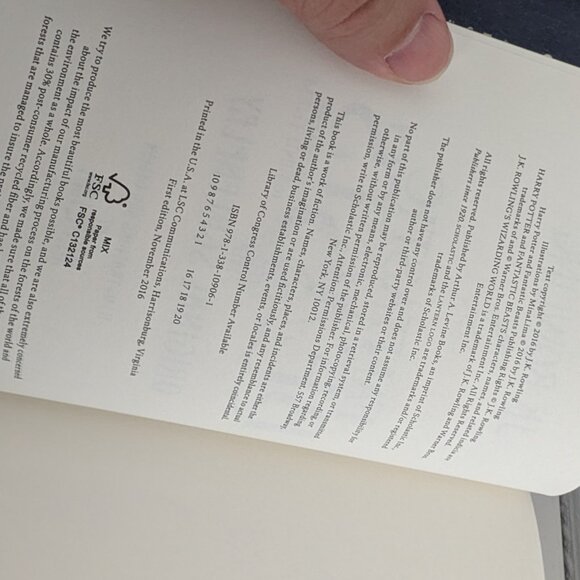 Fantastic Beasts and Where to Find Them: The Original Screenplay (Harry Potter) - Picture 5 of 10